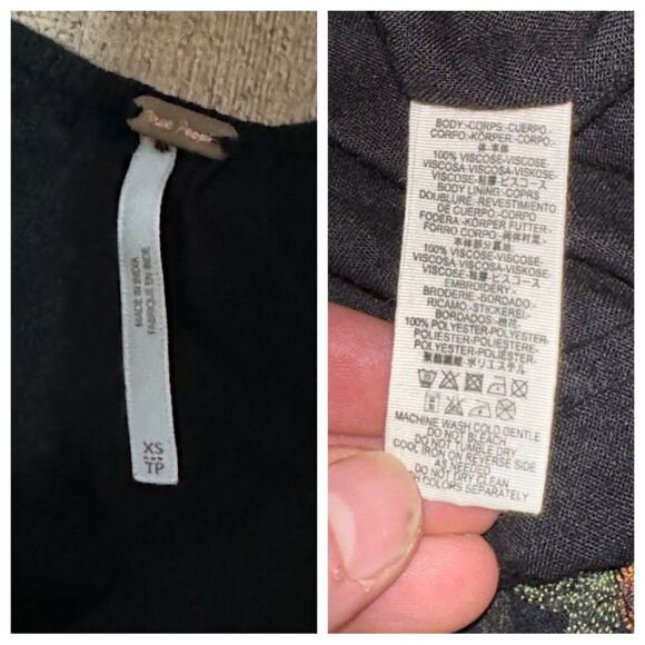 Free People Embroidered Mini Smock Dress - Picture 3 of 14